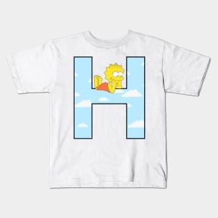 Simpsons letter Kids T-Shirt